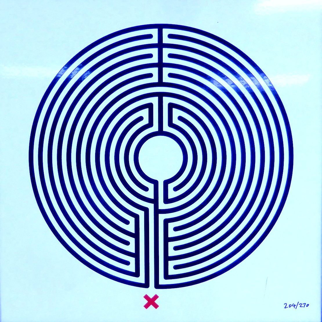 Maze on the London underground